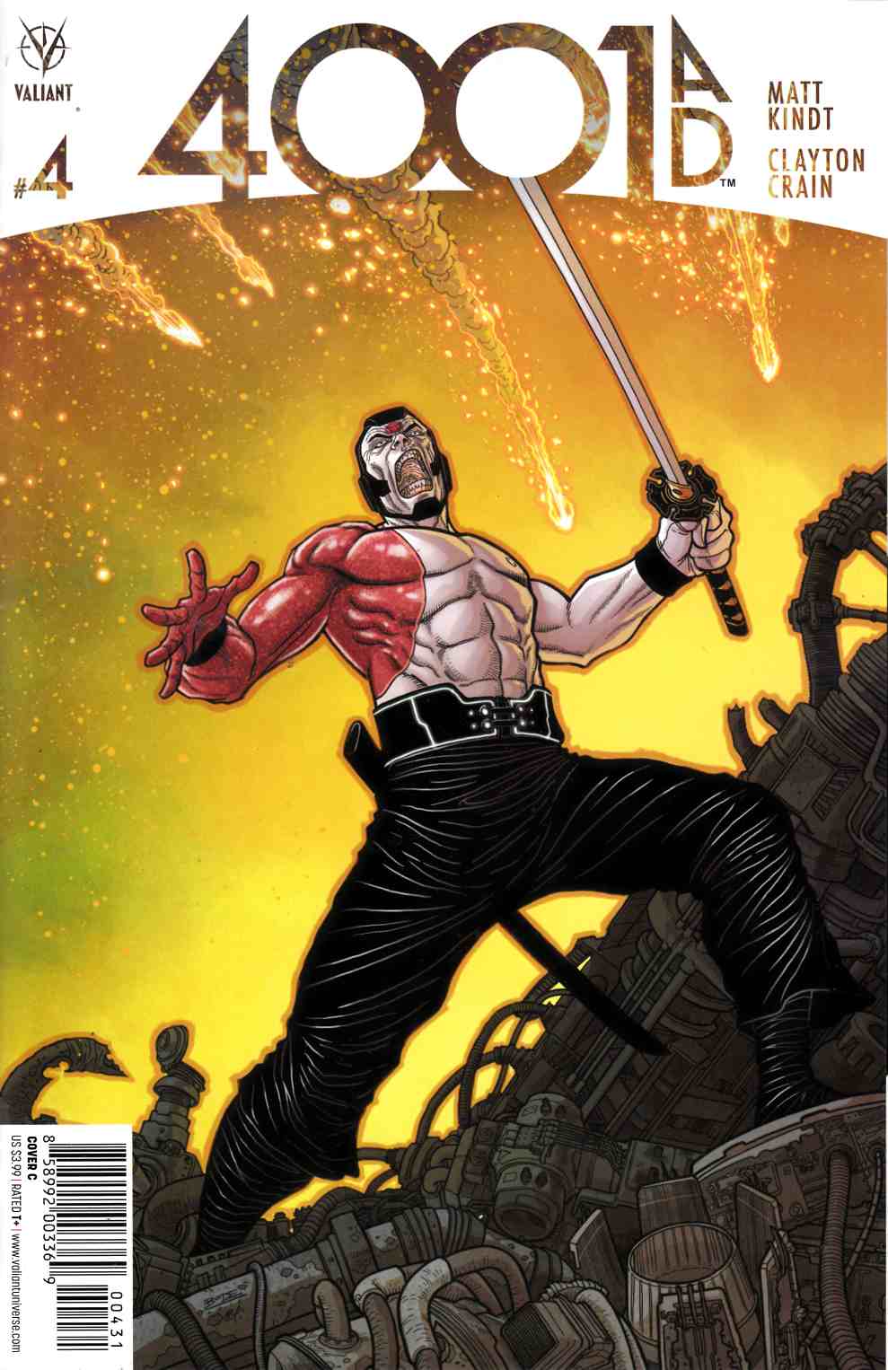 4001 AD #4 Cover C [Valiant Comic] LARGE