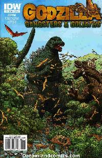 GODZILLA GANGSTERS & GOLIATHS #1 COVER A- DARROW LARGE