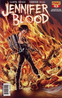 Garth Ennis Jennifer Blood #5 Lau Chase Variant Cover [Comic] LARGE