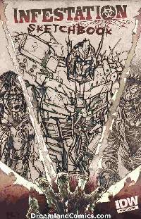 Infestation #1 (character sketch book) LARGE