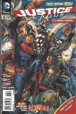 Justice League #9 Combo Pack [Comic] LARGE