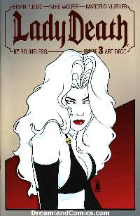 Lady death (ongoing) #3 (1:3 art deco cover) LARGE