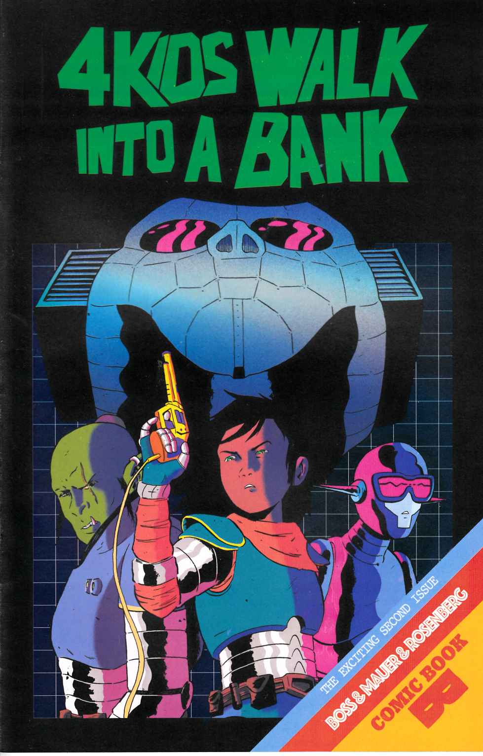 4 Kids Walk Into A Bank #2 [Black Mask Comic] LARGE