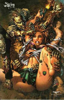Waking Dream End #1 Cover D- Naughty Variant [Comic] LARGE