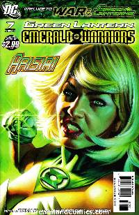 Green lantern emerald warriors #7 (war of gl) (1:10 massafera variant cover) LARGE