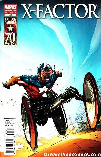 X-Factor #222 I Am Captain America Variant Cover MAIN