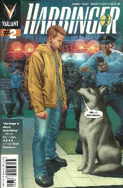 Harbinger #2 Lozzi Cover [Valiant Comic] LARGE