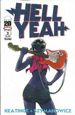 Hell Yeah #2 Second (2nd) Printing [Comic] LARGE