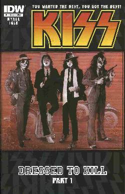 Kiss #1 Cover A- Runge [IDW Comic] LARGE