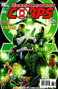 Green lantern corps #25 LARGE