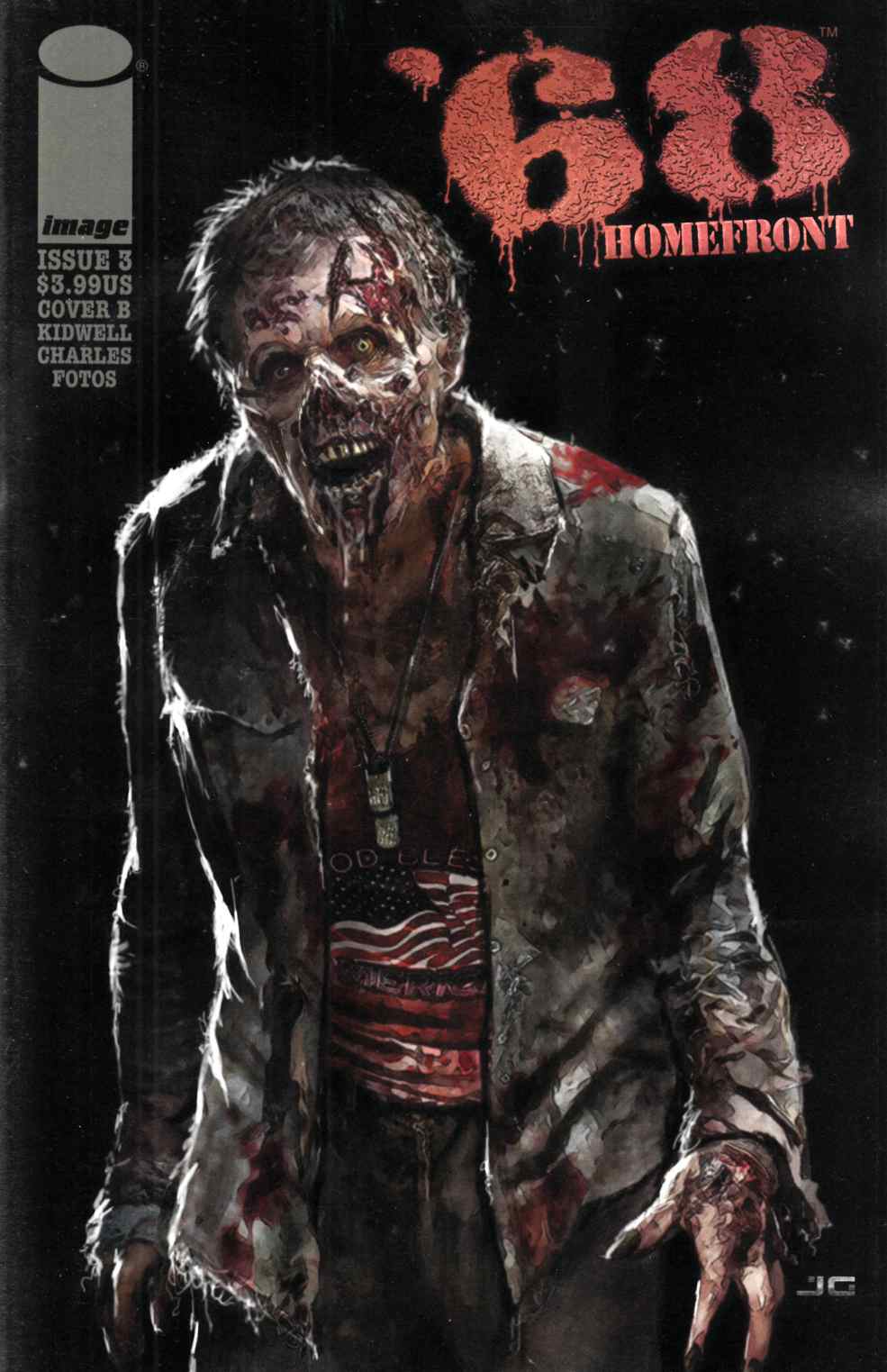 68 Homefront #3 Cover B- Gallagher [Image Comic] LARGE