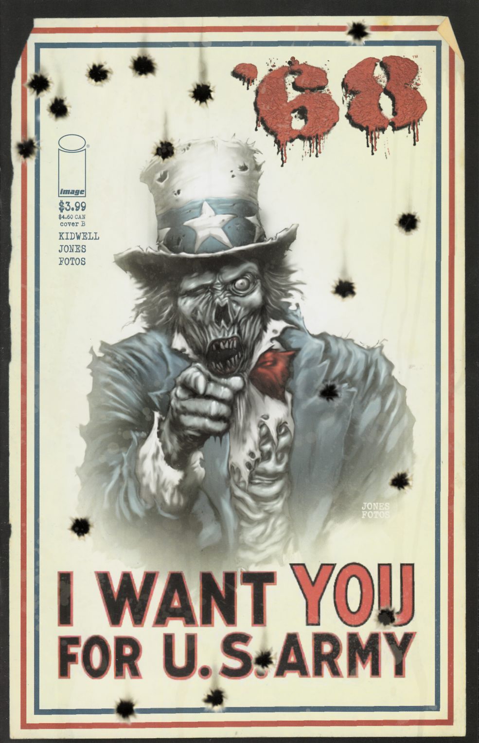 '68 (One Shot) Cover B [Image Comic] THUMBNAIL