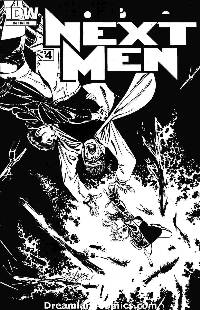 John byrne next men #4 (1:10 incentive cover) LARGE