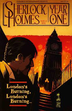Sherlock Holmes Year One #6 Francavilla Cover [Comic] LARGE