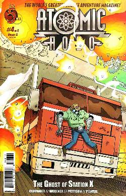 Atomic Robo Ghost Of Station X #4 [Comic] MAIN