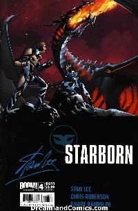 STAN LEE STARBORN #4 COVER B LARGE