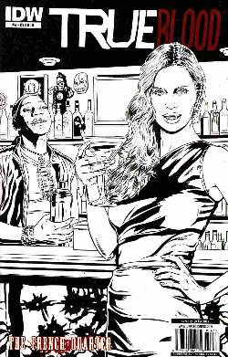 True Blood French Quarter #4 Cover RI B- Corroney Sketch [Comic] LARGE