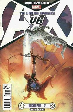 Avengers vs X-Men #7 Avengers Team Variant Cover Near Mint (9.4) [Marvel Comic] LARGE