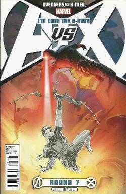 Avengers vs X-Men #7 X-Men Team Variant Cover Near Mint (9.4) [Marvel Comic] LARGE