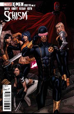 X-Men Schism #5 Cho Variant Cover LARGE