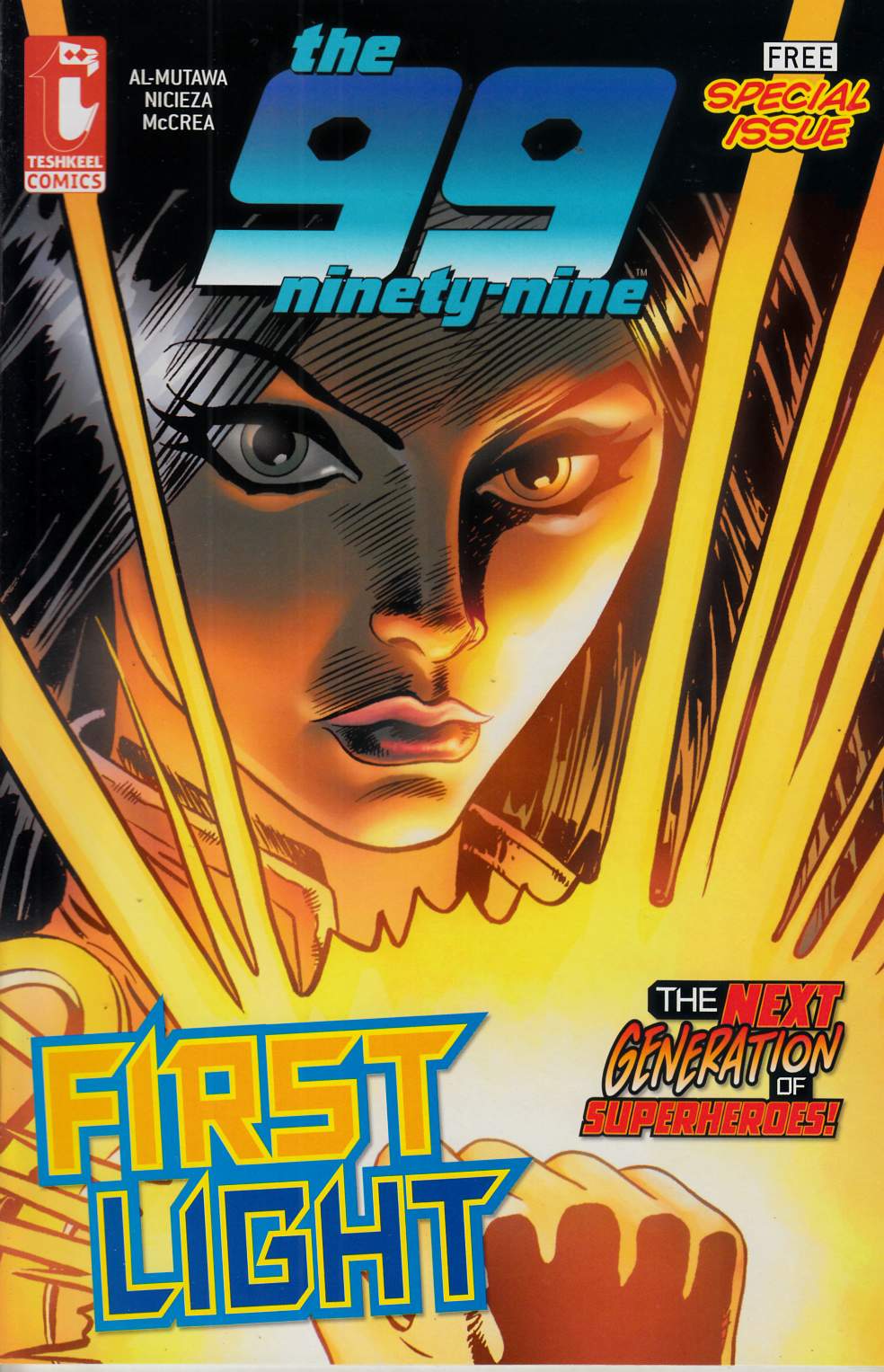 The 99 First Light Preview #0 Near Mint (9.4) [Teshkeel Comic] THUMBNAIL
