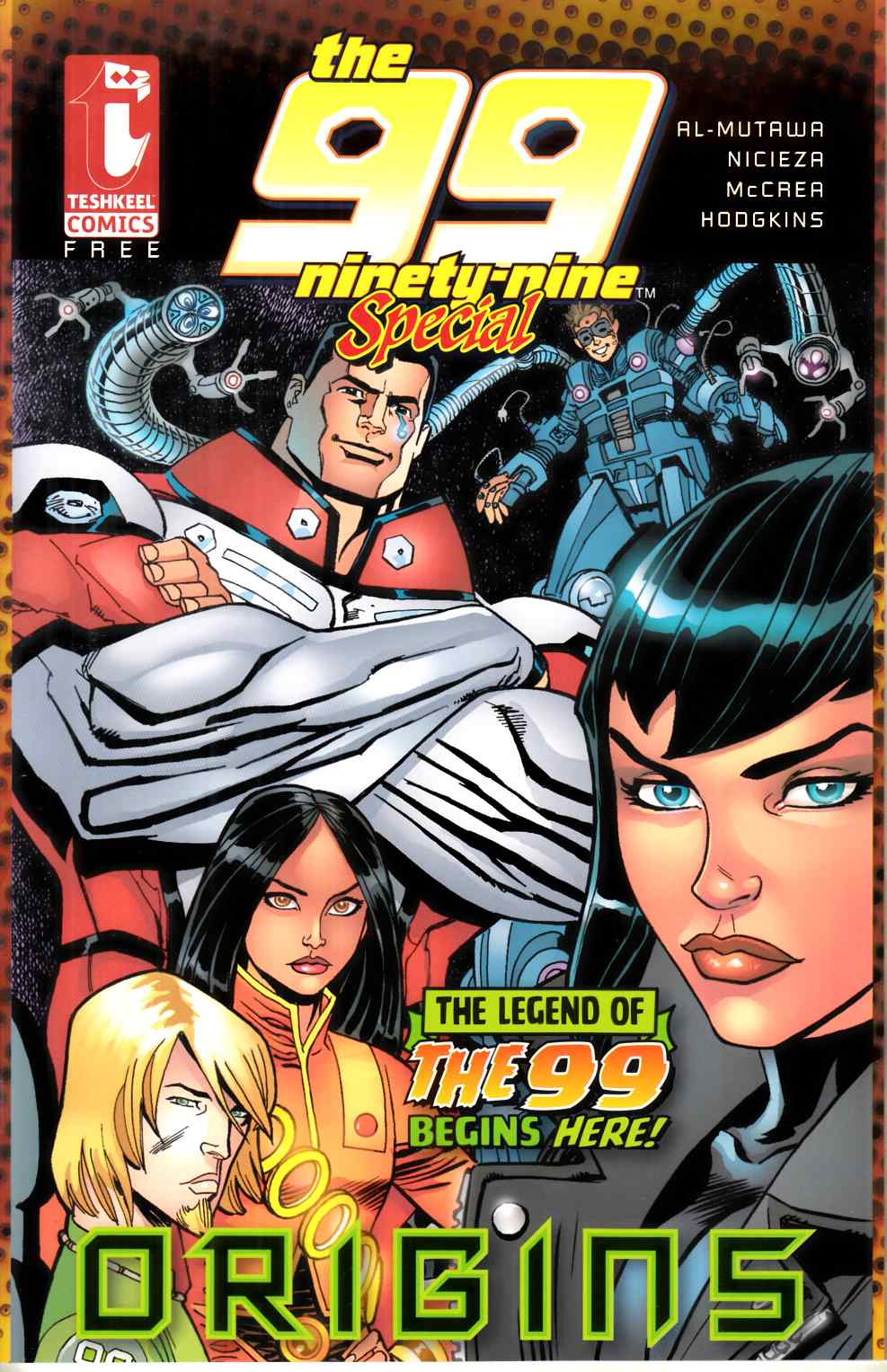 The 99 Origins #1 Very Fine (8.0) [Teshkeel Comic] LARGE
