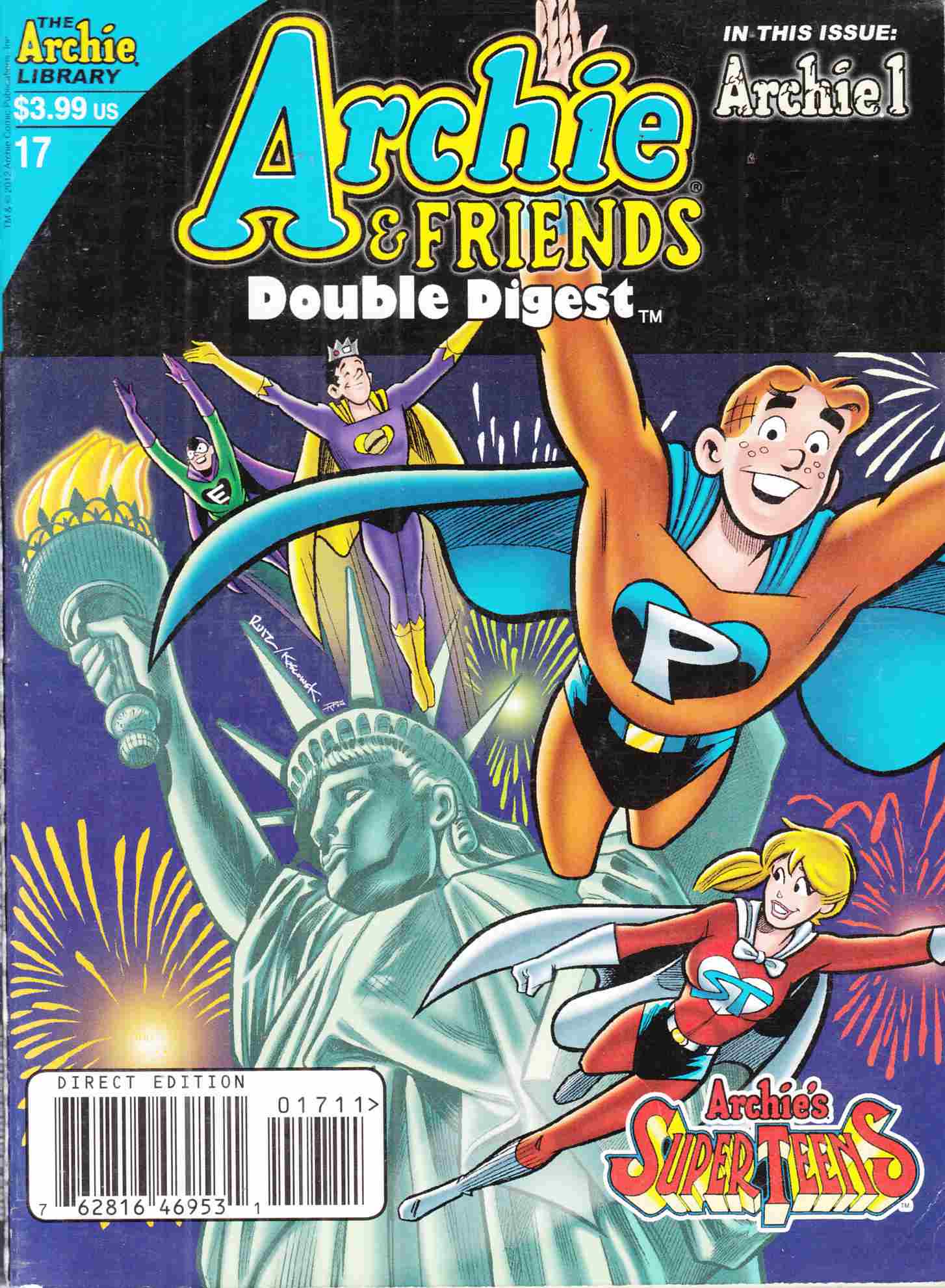 Archie & Friends Double Digest #17 Very Fine (8.0) [Archie Comic] THUMBNAIL