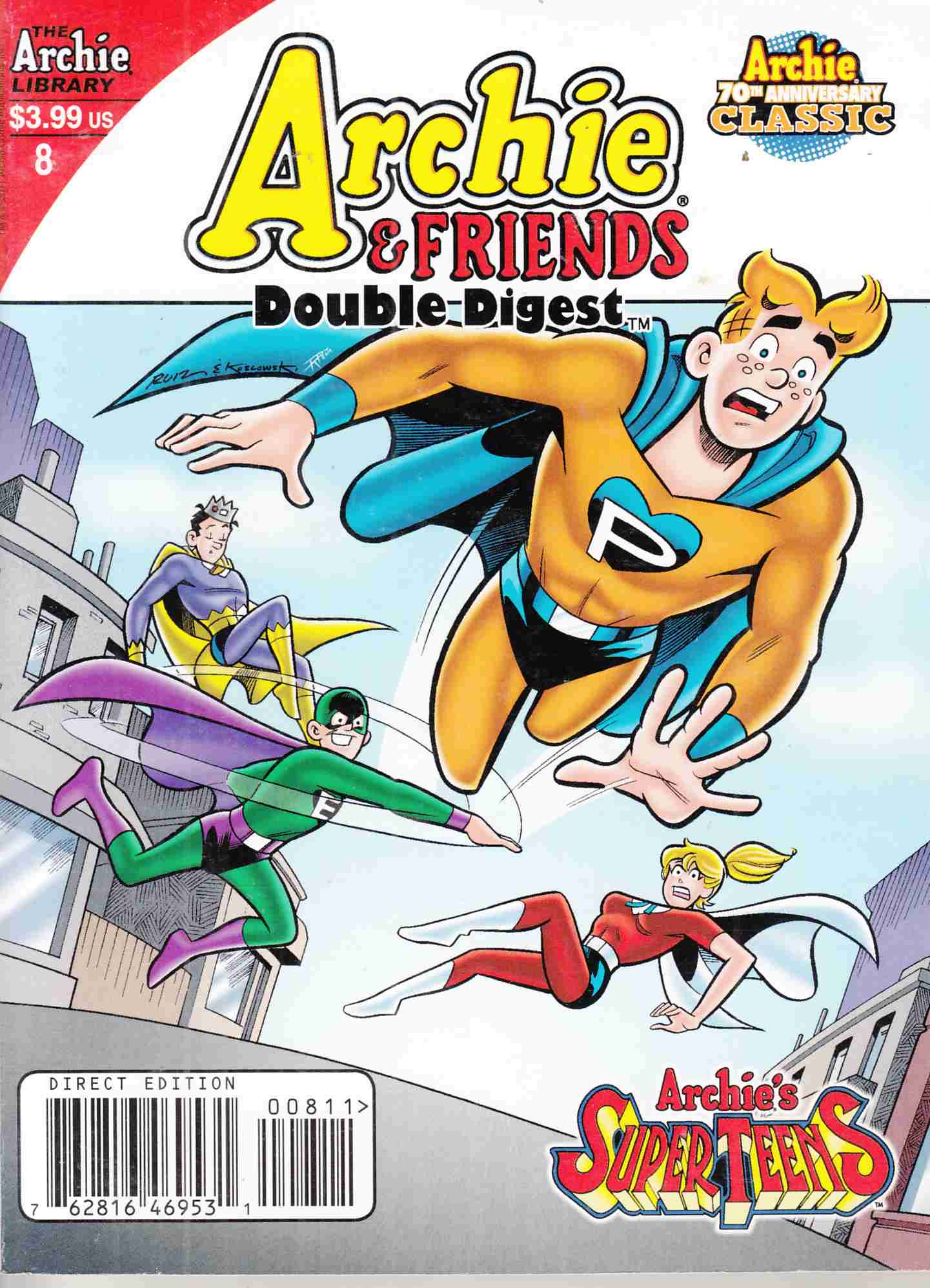 Archie & Friends Double Digest #8 Near Mint (9.4) [Archie Comic] THUMBNAIL