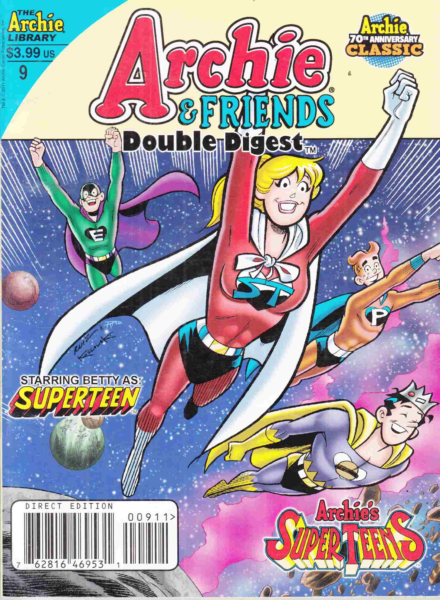 Archie & Friends Double Digest #9 Near Mint (9.4) [Archie Comic] THUMBNAIL