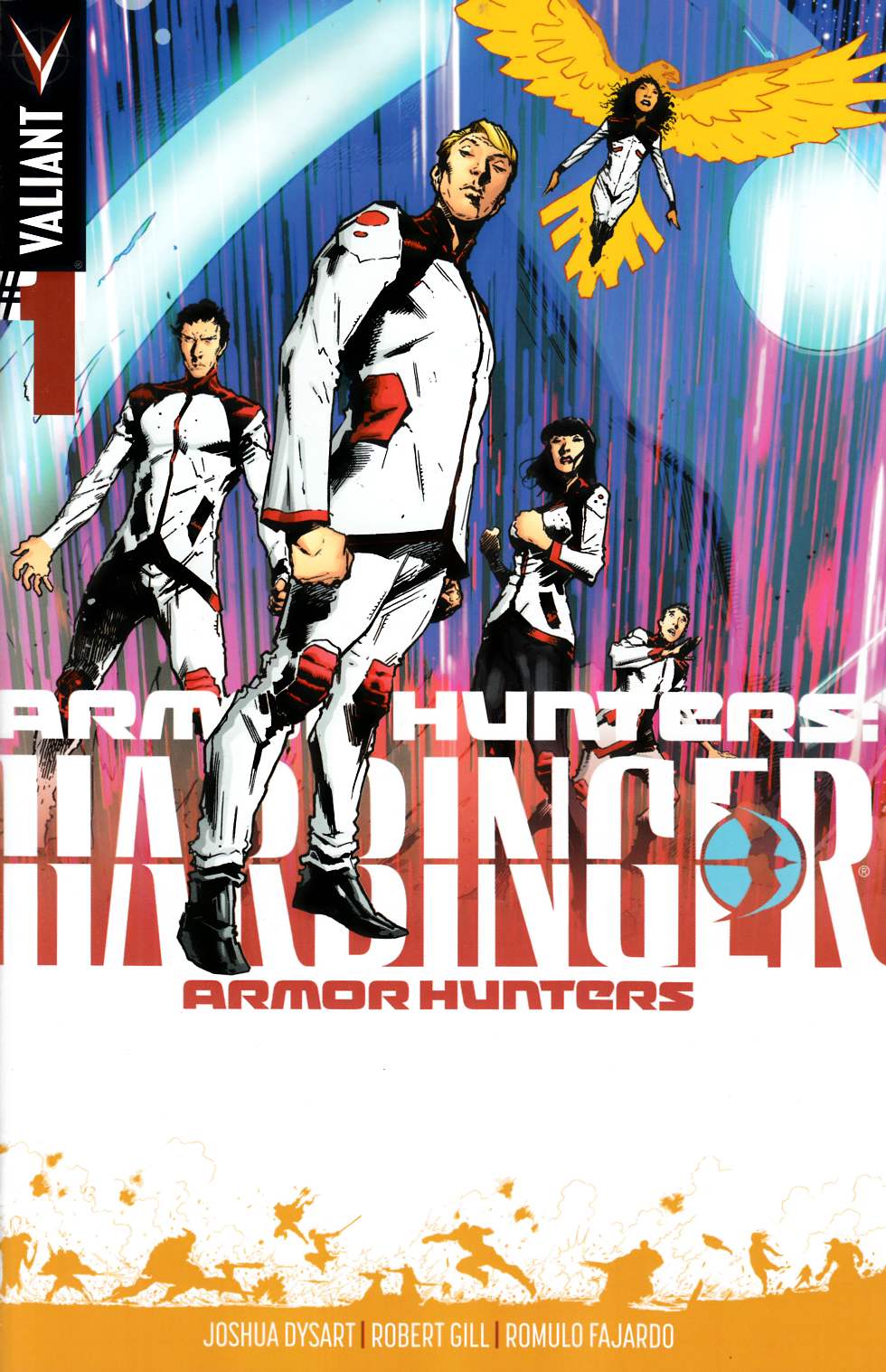 Armor Hunters Harbinger #1 Hairsine Incentive Cover [Comic] THUMBNAIL