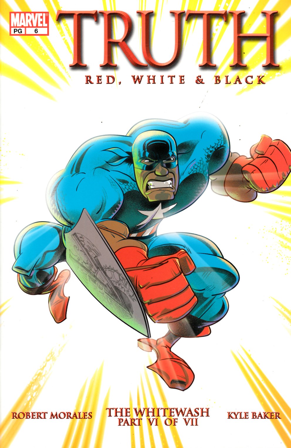 Truth Red White and Black #6 Near Mint (9.4) [Marvel Comic] LARGE