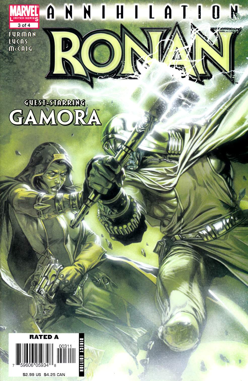 Annihilation Ronan #3 Fine (6.0) [Marvel Comic] THUMBNAIL