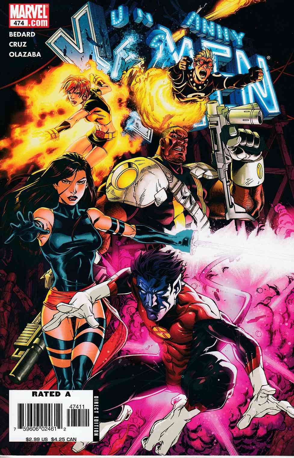 Uncanny X-Men #474 Near Mint Minus (9.2) [Marvel Comic] THUMBNAIL