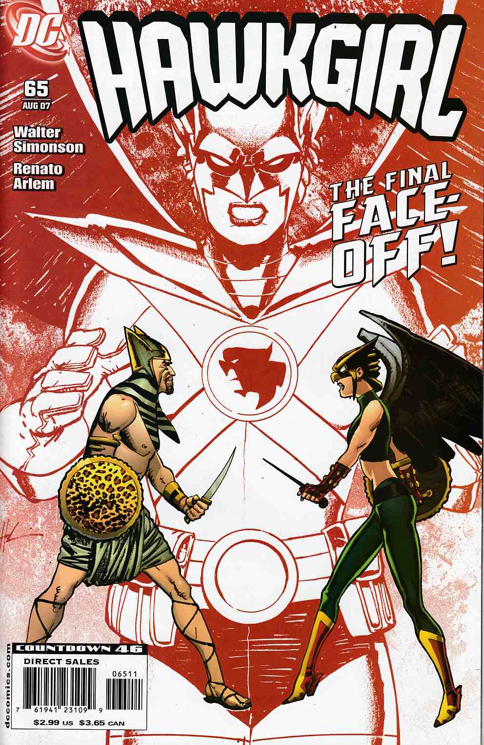 Hawkgirl #65 Near Mint (9.4) [DC Comic] LARGE