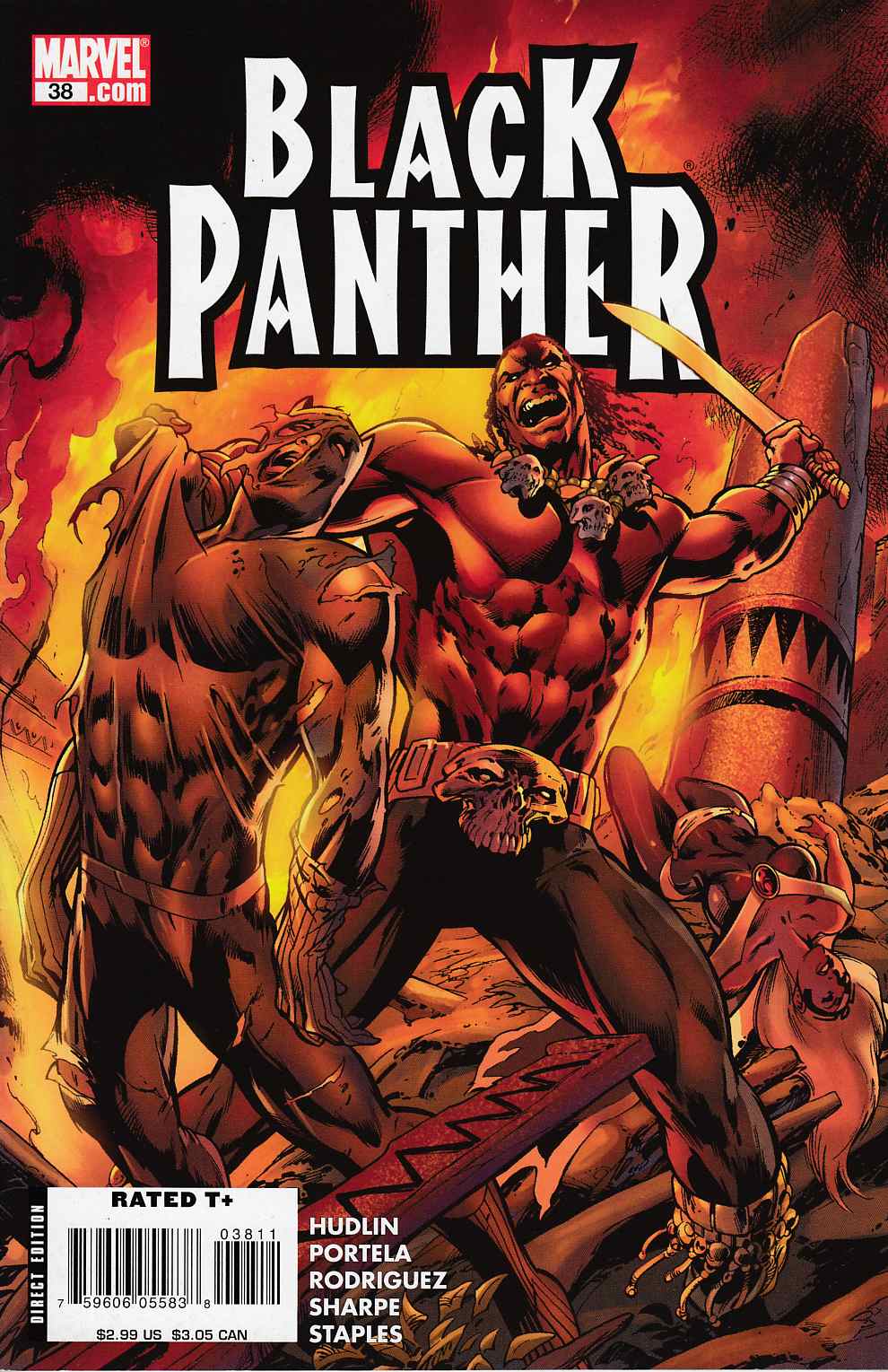 Black Panther #38 Near Mint Minus (9.2) [Marvel Comic] LARGE