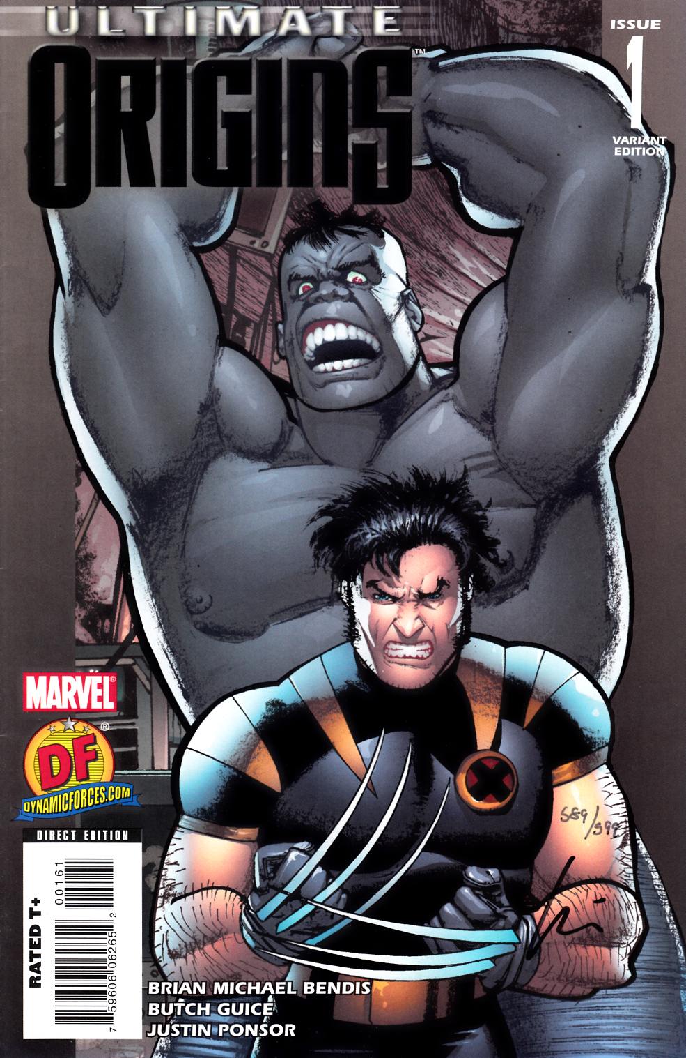 Ultimate Origins #1 DF Exclusive Signed by Chaykin Very Fine Plus (8.5) [Marvel Comic] LARGE