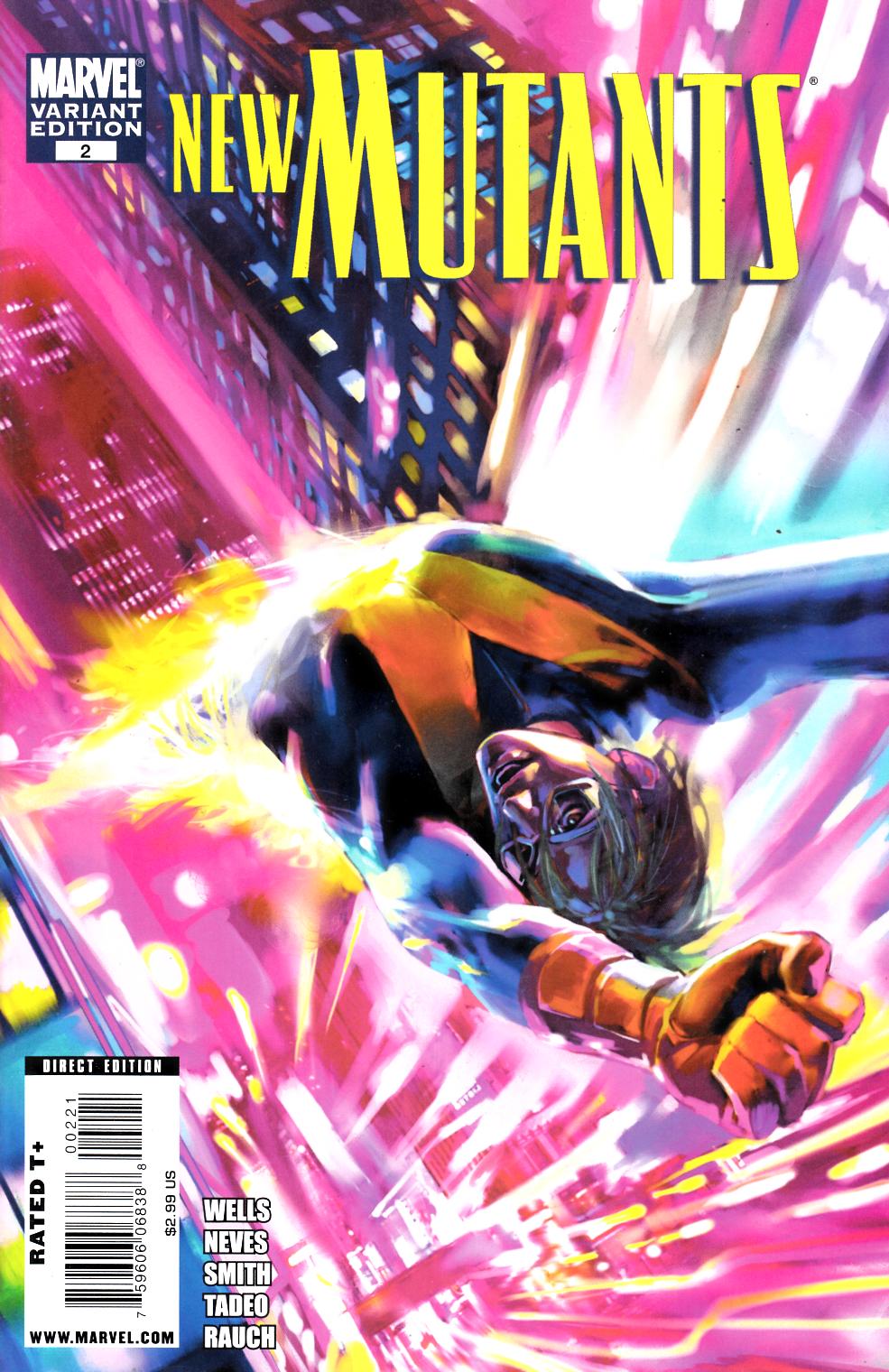 New Mutants #2 Benjamin Variant Cover Very Fine (8.0) [Marvel Comic] –  Dreamlandcomics.com Online Store