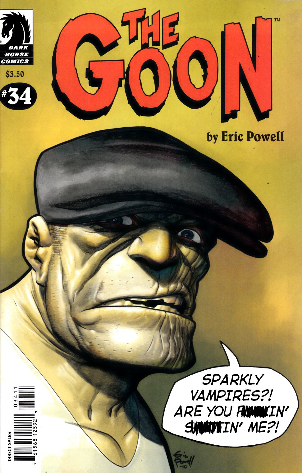 Goon #34 Near Mint Minus (9.2) [Dark Horse Comic] LARGE