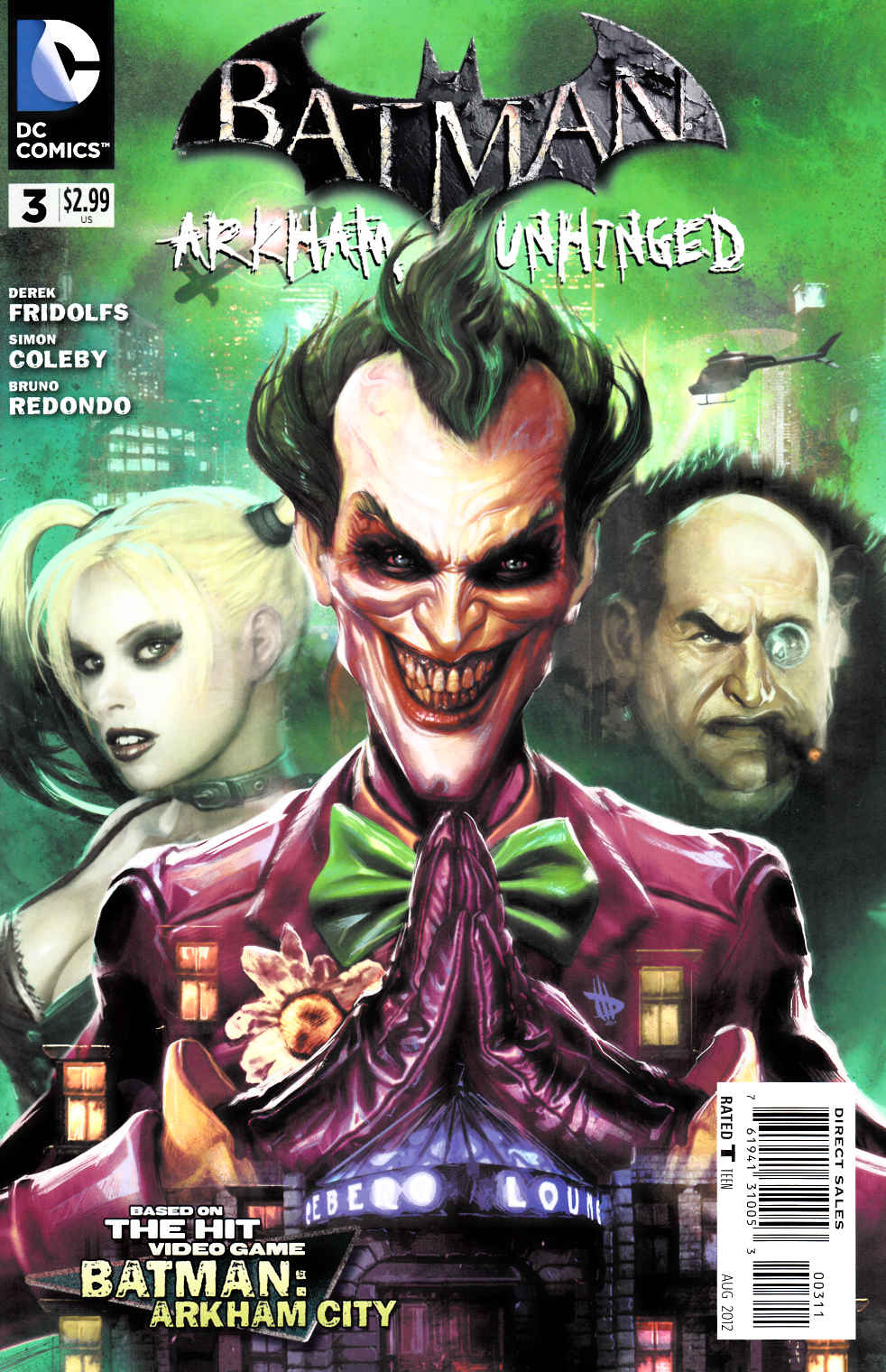 Batman Arkham Unhinged #3 [DC Comic] LARGE