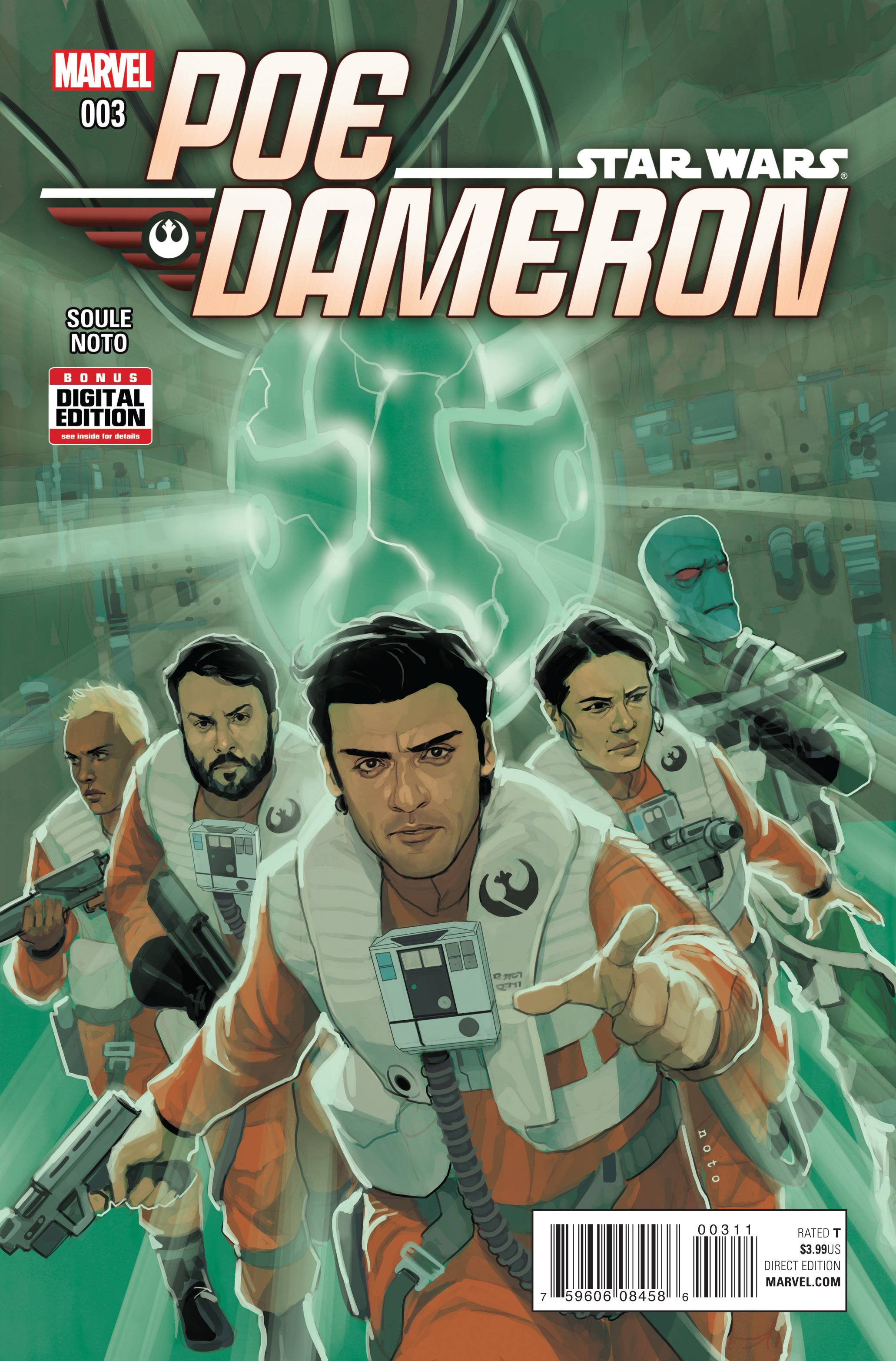 Star Wars Poe Dameron #3 [Marvel Comic] LARGE