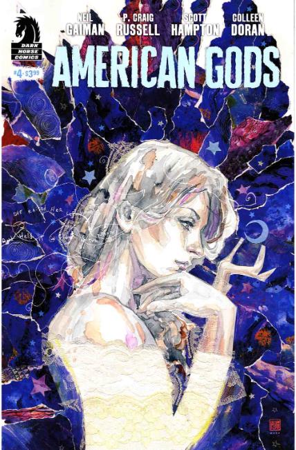 Neil Gaiman American Gods Shadows #4 Mack Variant Cover [Dark Horse Comic] THUMBNAIL