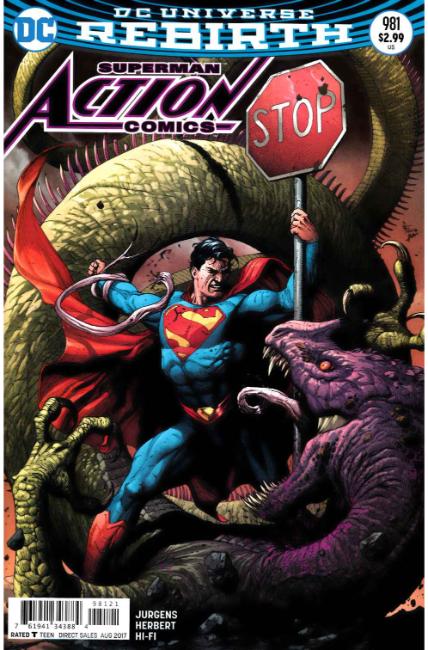 Action Comics #981 Frank Variant Cover [DC Comic] LARGE