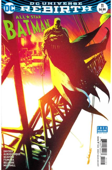 All Star Batman #11 Alburquerque Variant Cover Near Mint (9.4) [DC Comic] LARGE