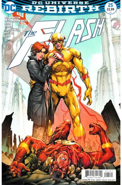 Flash #25 Porter Variant Cover Near Mint (9.4) [DC Comic] THUMBNAIL