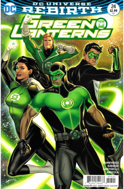 Green Lanterns #24 Lupacchino Variant Cover [DC Comic]