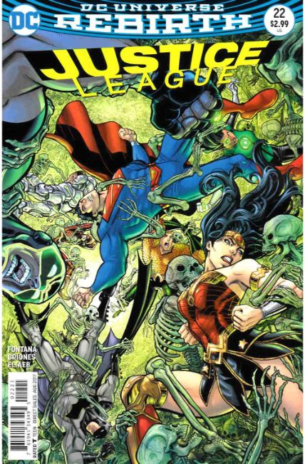 Justice League #22 Bradshaw Variant Cover [DC Comic] LARGE