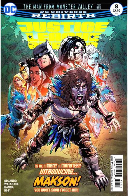 Justice League of America #8 [DC Comic] LARGE