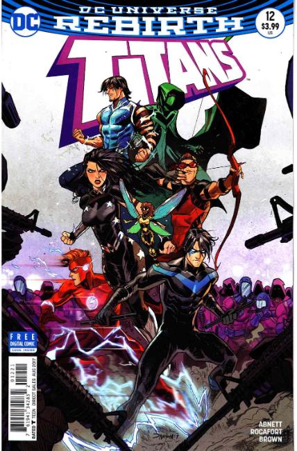 BÖSES OMEN Panini comics DC REBIRTH TITANS 3 Neuware