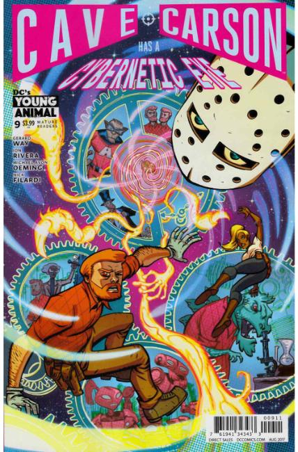 Cave Carson Has a Cybernetic Eye #9 [DC Comic] THUMBNAIL