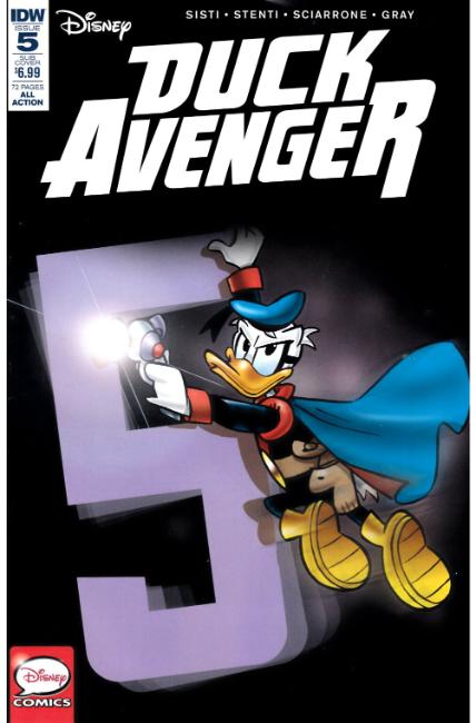 Duck Avenger #5 Subscription Cover [IDW Comic] LARGE